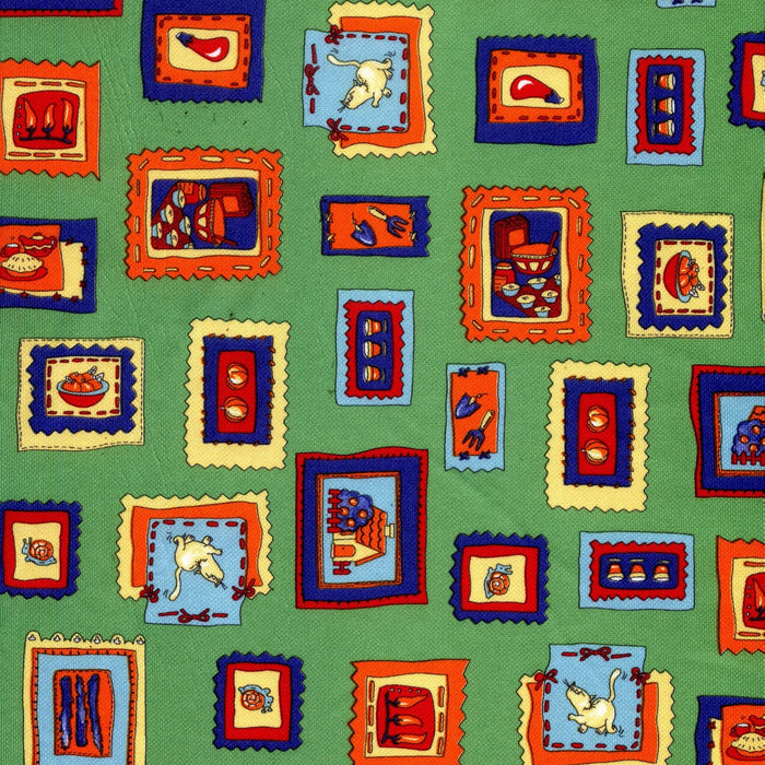 Papel de sublimación Cuadros infantil fondo verde