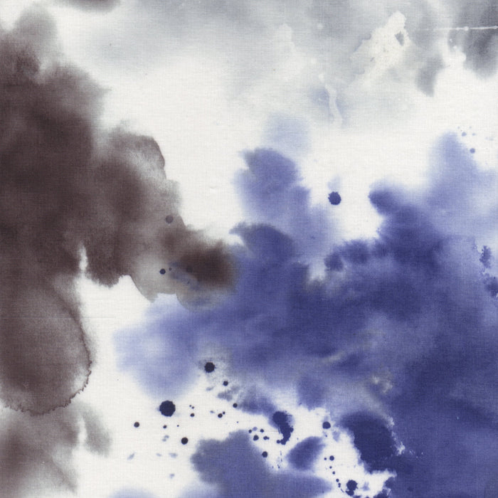 Papel de sublimación tie-dye acuarela azul
