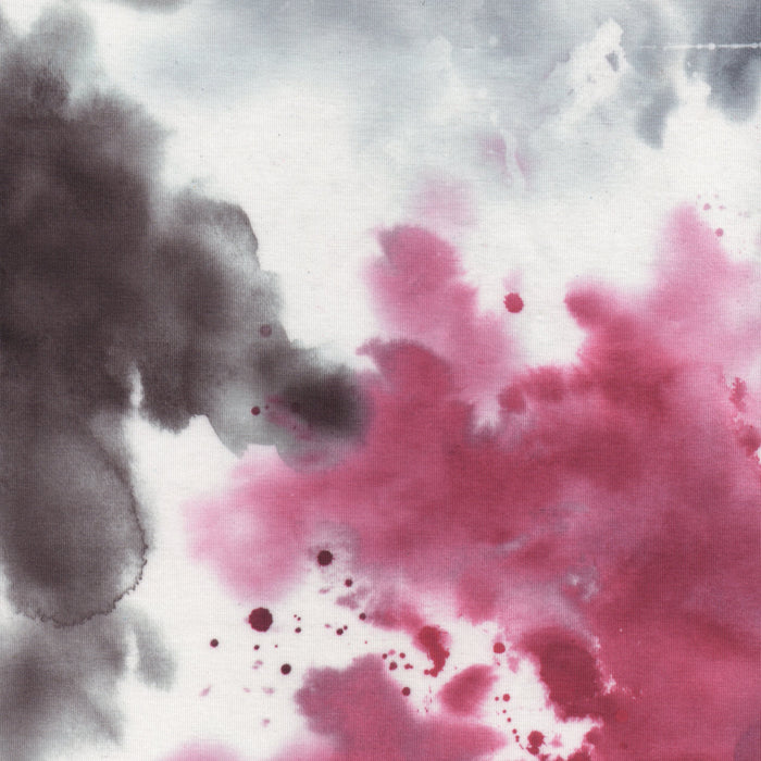 Papel de sublimación tie-dye acuarela fucsia