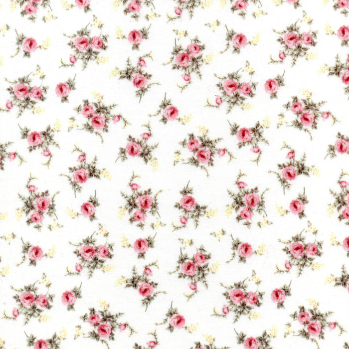 Papel de sublimación Floreado vintage fondo blanco