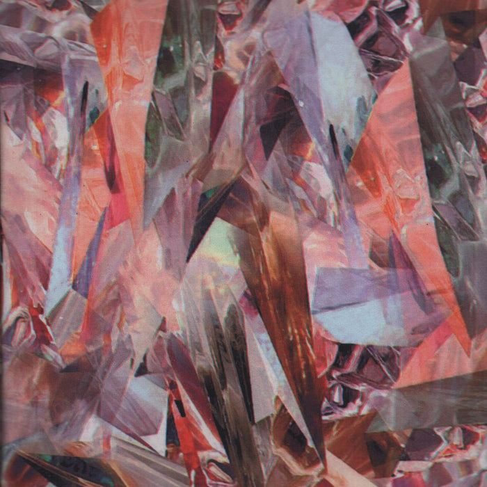 Papel de sublimación tie-dye geométrico rojo